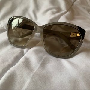 Chloe Grey Cat-eye Sunglasses